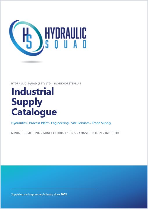 Cover of the Hydraulic Squad Industrial Supply Catalogue
